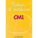 Cahier d'écriture CM1 - Sedrap