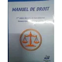 Manuel de droit 1Bac Sc économiques et de gestion