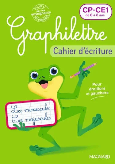 CAHIER D'ECRITURE GRAPHILETTER:GP-CE1 - Vue 1