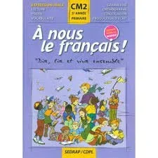 A nous le français CM2 manuel Prog Marocain