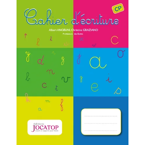 Cahier d'écriture CP. Edition JOCATОР