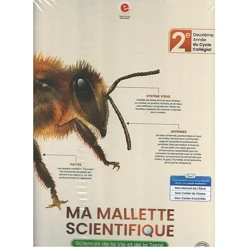 Ma Malette Scientifique 2AC SVT (Le Manuel+Le Cahier de classe+Le Cahier d'activités)