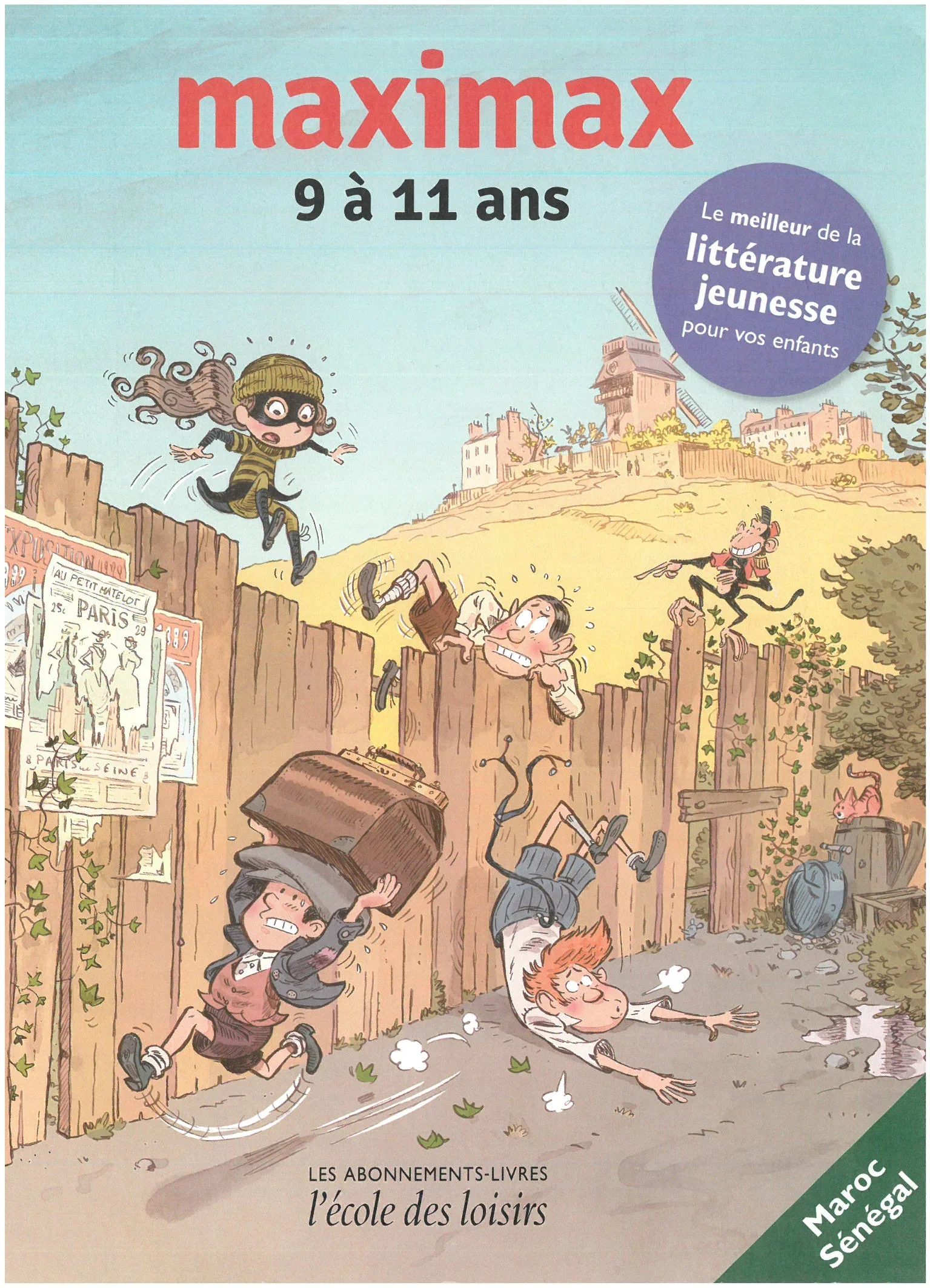 abonnement « MAXIMAX » 2025-2026 de l’École des loisirs (8 romans et albums)