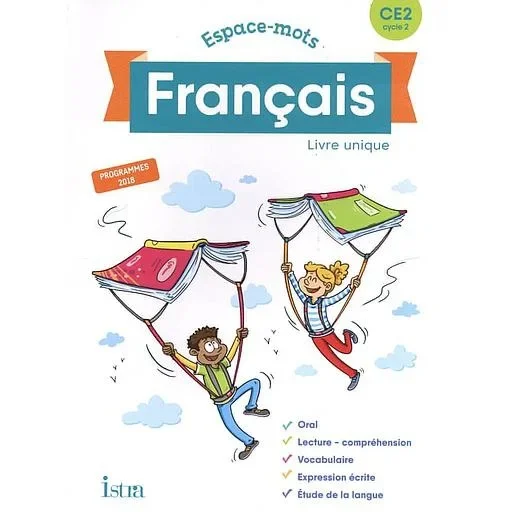Français CE2 Espace-mots - Livre unique