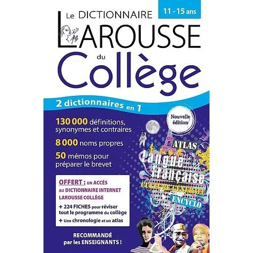 Le Dictionnaire Larousse du Collège - 2024 - Vue 1