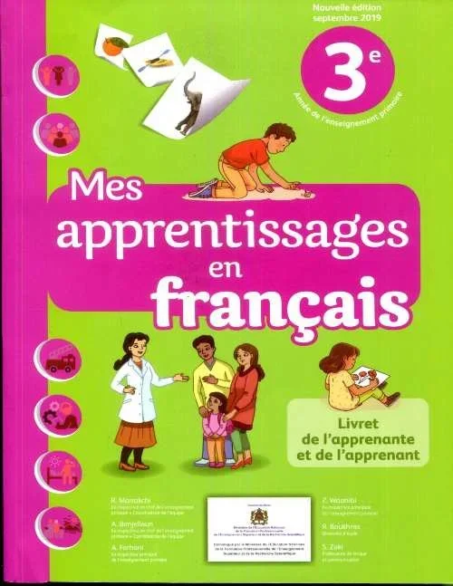Mes apprentissages en français 3ème primaire élève manuel 2022 - Vue 1