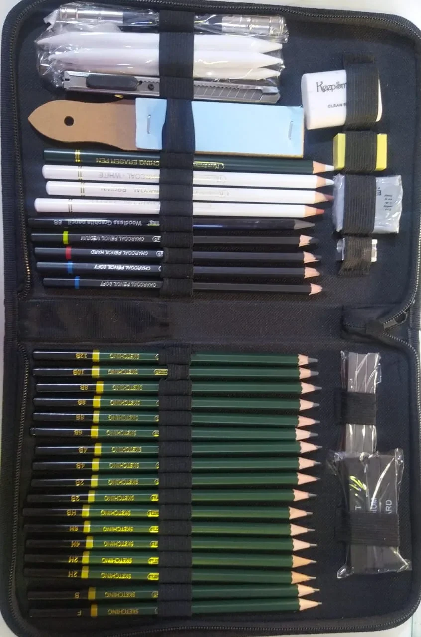 sketch drawing 42 pcs - keep smiling