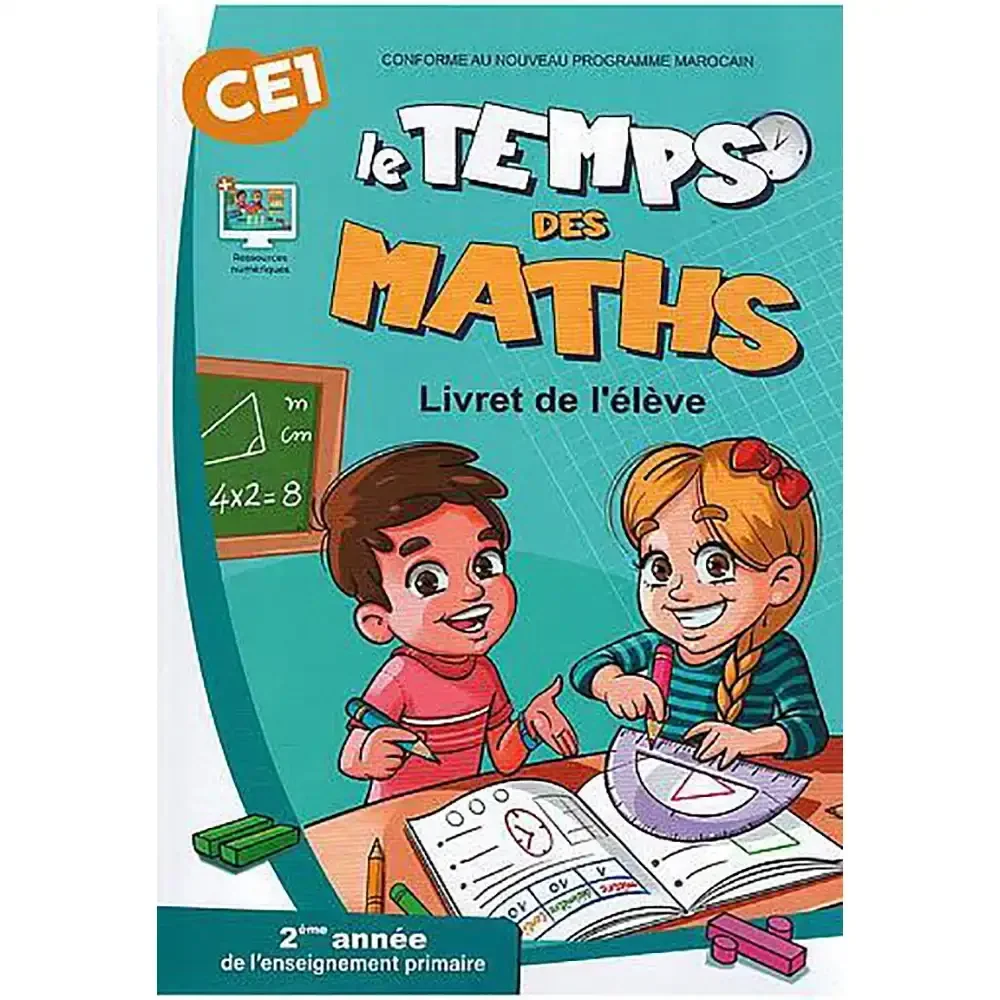 LE TEMPS DES MATHS CE1 - Vue 1