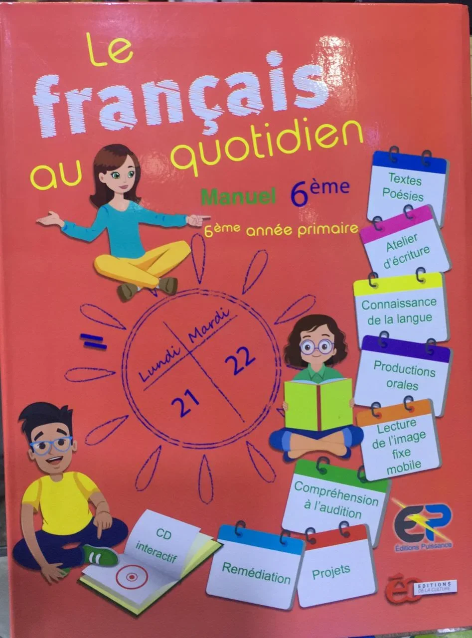 LE FRANCAIS AU QUOTIDIEN 6 EM - MANUEL
