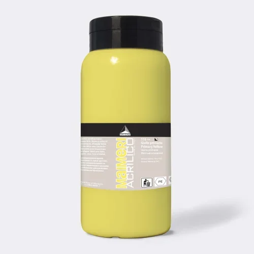 MAIMERI 116 ACRYLIQUE JAUNE PRIMAIRE 1000ML - Vue 1