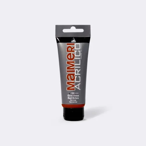 MAIMERI 191 ACRILIQUE ONCRE ROUGE 200 ML MADE IN ITALY