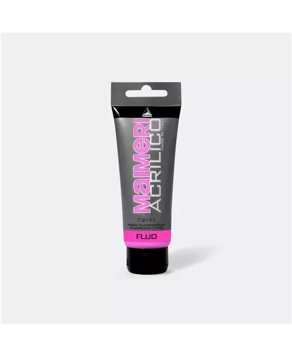 MAIMERI 215 ACRILIQUE FLUORESCENT ROSE 200 ML MADE IN ITALY