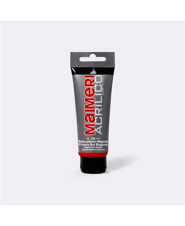 MAIMERI 256 ACRILIQUE ROUGE PRIMAIRE 200 ML MADE IN ITALY
