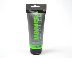 MAIMERI 326 ACRILIQUE FLUORESCENT VERT  200 ML MADE IN ITALY