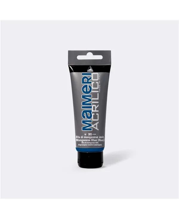 MAIMERI 385 ACRILIQUE BLEU DE MANGANÈSE IMITE 200 ML MADE IN ITALY - Vue 1