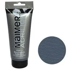 MAIMERI 537 ACRILIQUE NOIR DE CARBONE 200 ML MADE IN ITALY