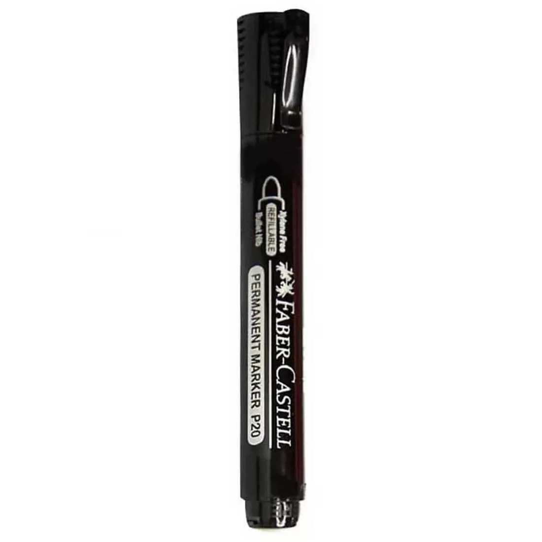 MARQEUR PERMANENT  P 50 REFILLABLE CHISEL NIB BLEU - FABER CASTELL - Vue 1