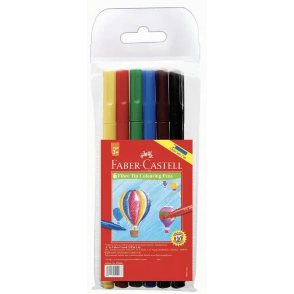 FEUTRES DE 6 PCS - FABER CASTELL