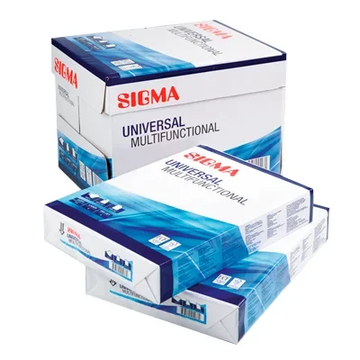 RAME PAPIER SIGMA UNIVERSAL MULTIFUNCTIONAL A4 80GS  500f - Vue 1