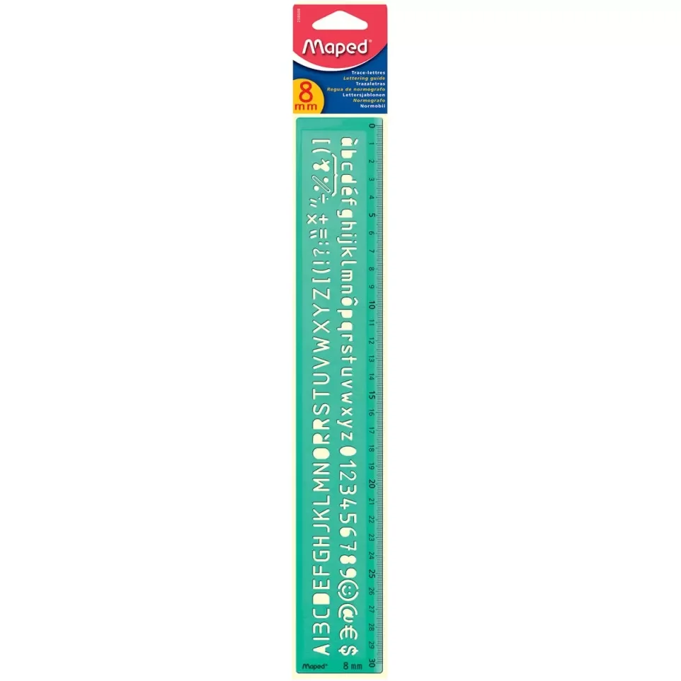 TRACE LETTRE 6-8-10MM MAPED - Vue 1