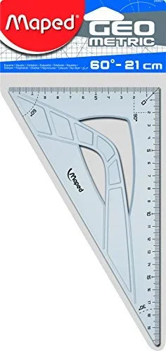 EQUERRE GEOMETRIC 60/21CM SACHET - MAPED
