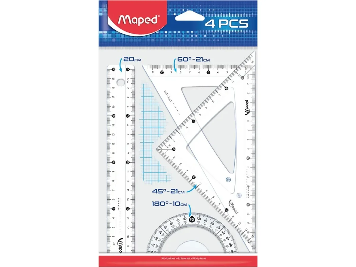 KIT TRACAGE START 20CM ECO 4P SACHET - MAPED - Vue 1