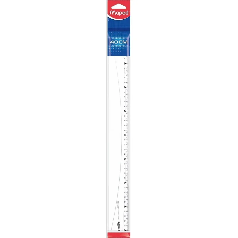 REGLE PLATE ESSENTIALS 40CM SACHET - MAPED