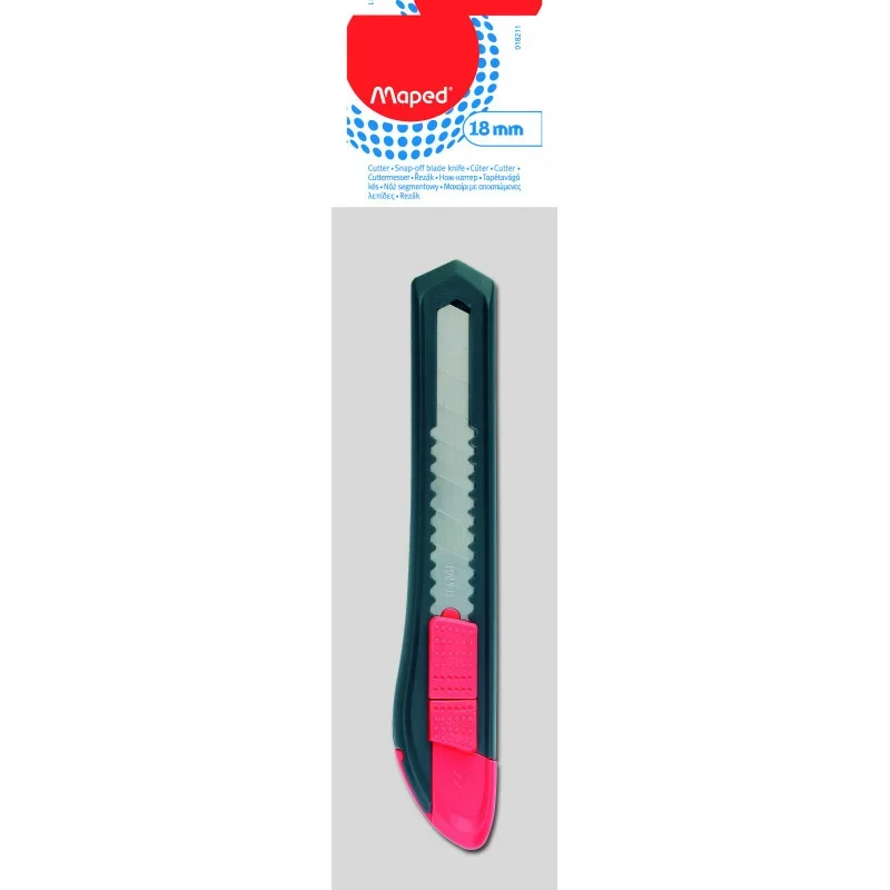 CUTTER PLASTIQUE 18MM SACHET -  MAPED - Vue 1