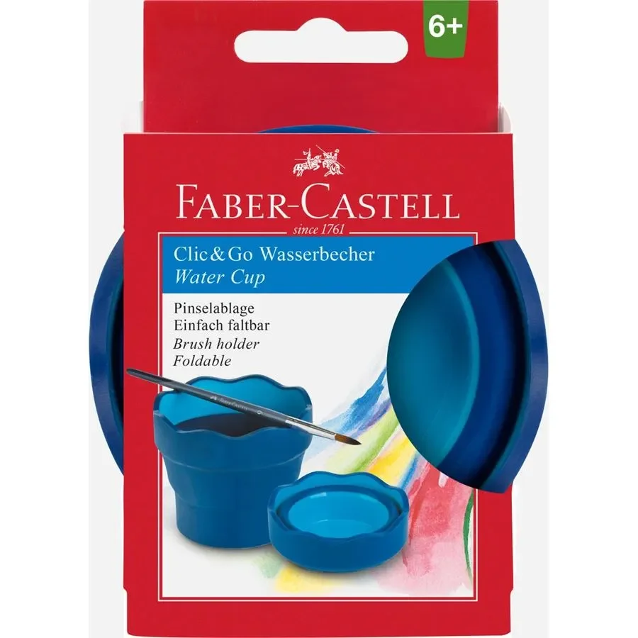 GOBLET CLIC GO BLEU FABER CASTELL - Vue 1