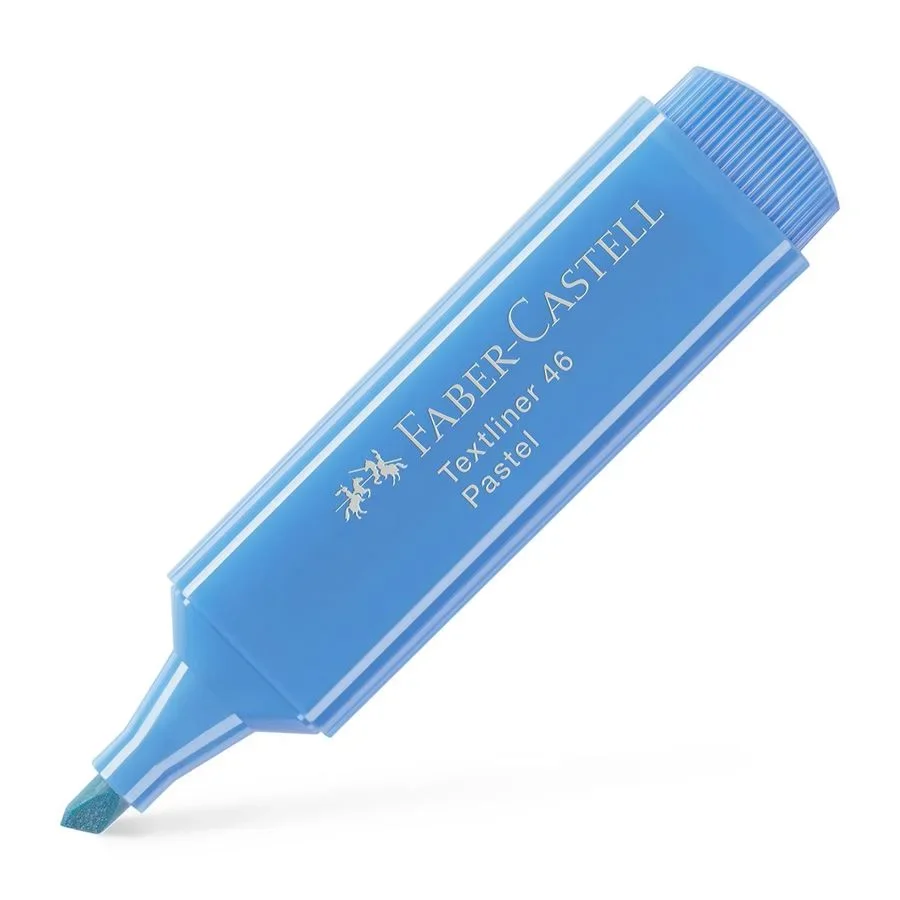 Surligneur Textliner 46 Pastel bleu ultramarine -  FABER CASTELL