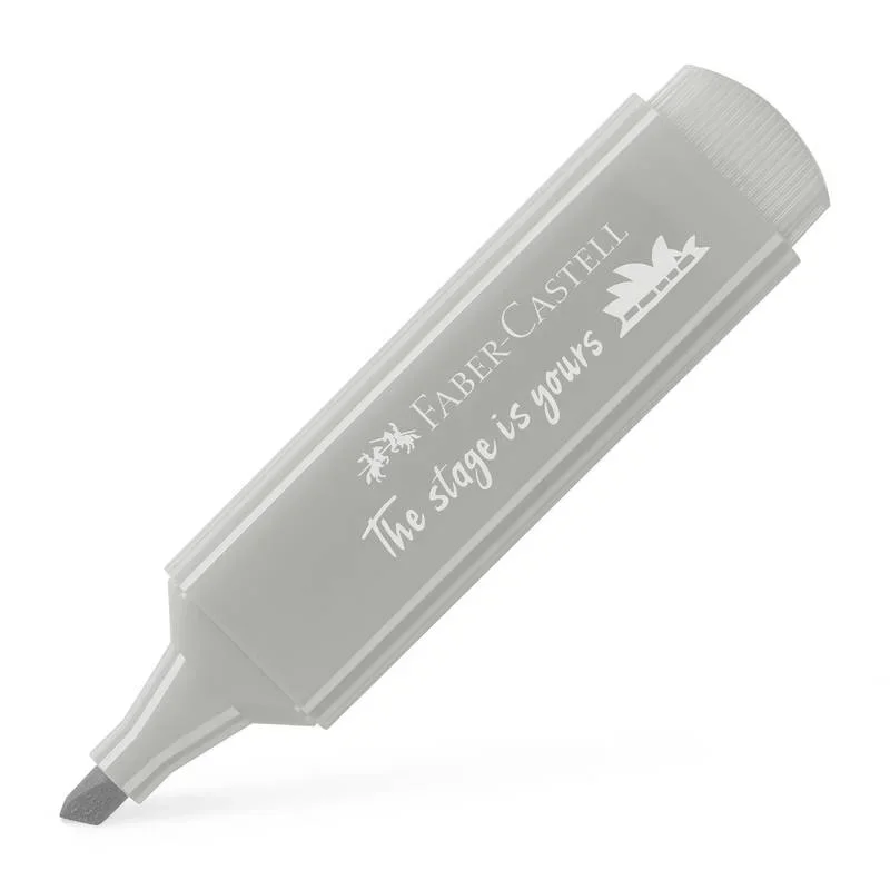 Surligneur Textliner 46 Pastel gris  -  FABER CASTELL - Vue 1