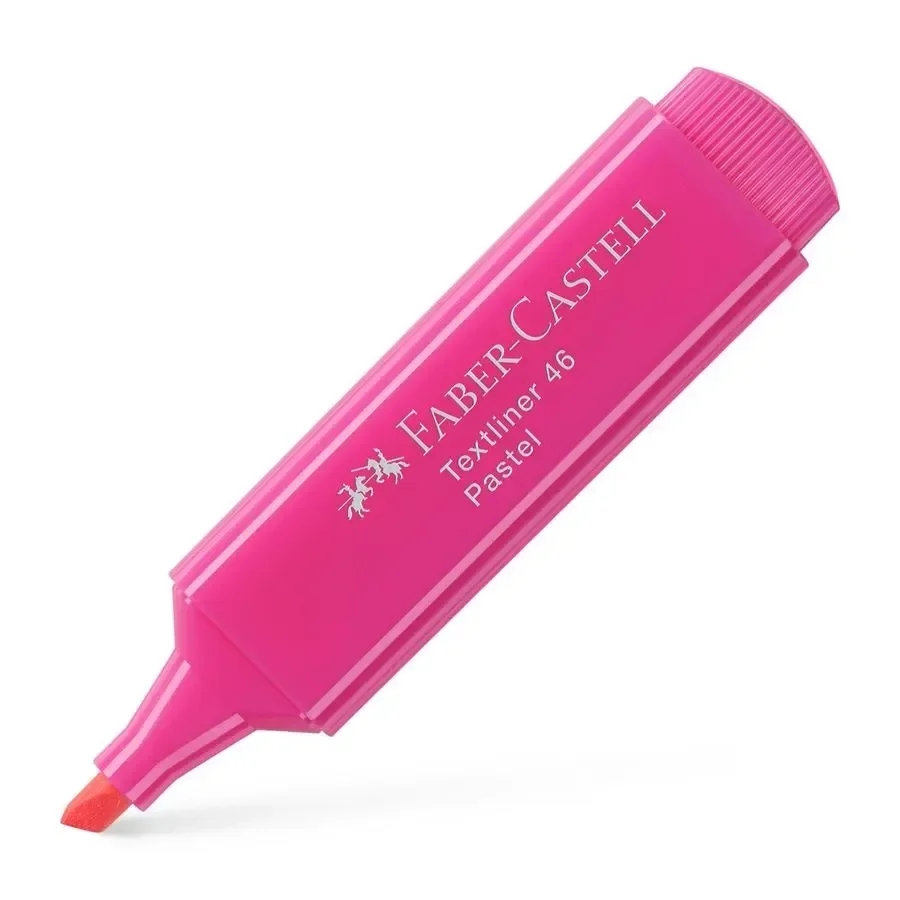 Surligneur Textliner 46 Pastel rose -  FABER CASTELL