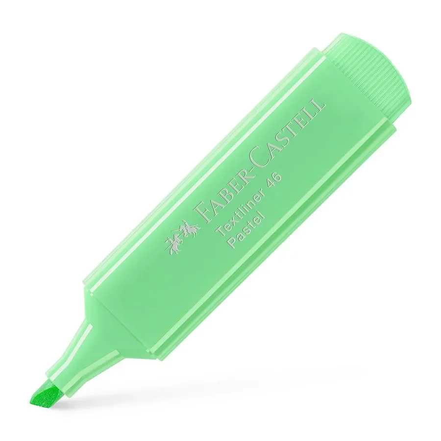Surligneur Textliner 46 Pastel vert clair - FABER CASTELL