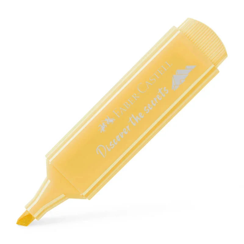 Surligneur Textliner 46 Pastel vanille  - FABER CASTELL - Vue 1