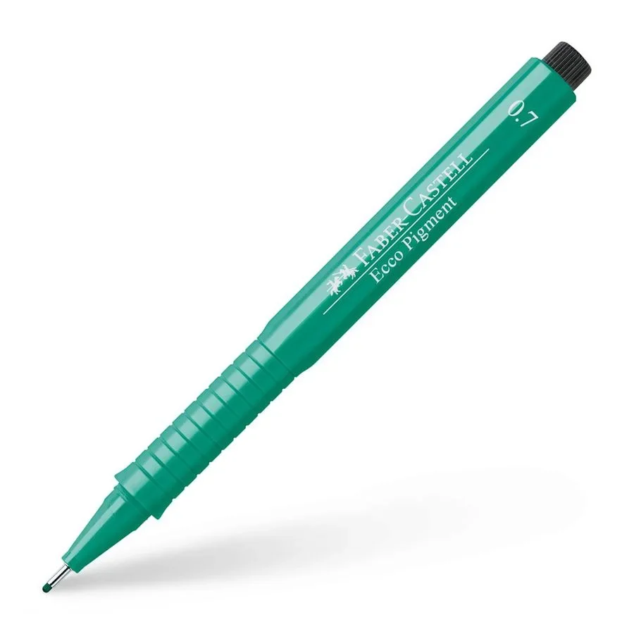 ECCO PIGMENT 0,7 MM VERT   -   FABER CASTELL