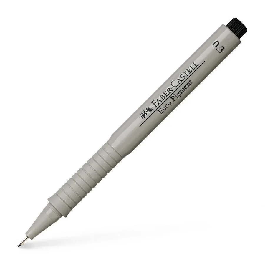 ECCO PIGMENT 0,3  MM NOIR - FABER CASTELL - Vue 1