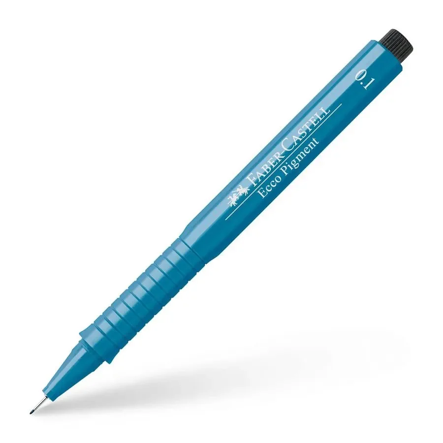 ECCO PIGMENT 0.1 MM BLEU  - FABER CASTELL