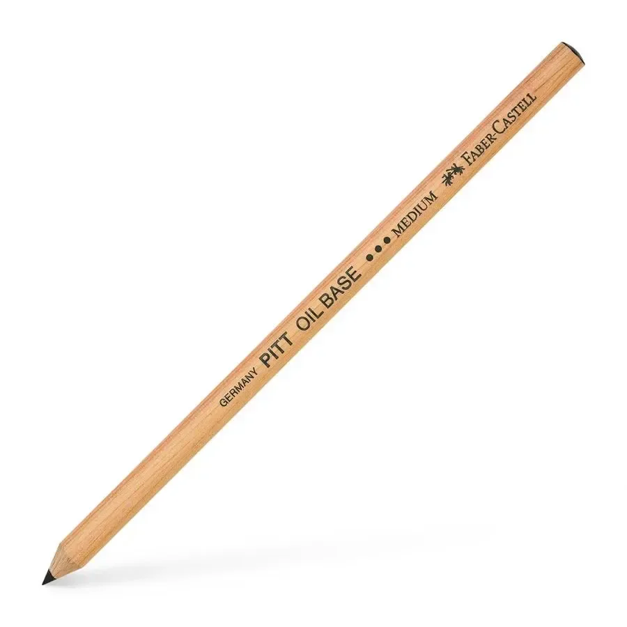 CRAYON PITT NOIR MOYEN  FABER CASTELL