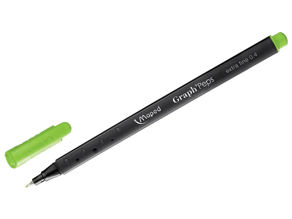 FEUTRE FIN GRAPH PEPS GREEN GOLF BOITE - MAPED
