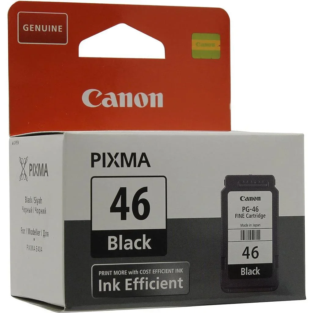 Cartouche pour Imprimante Pixma 46 Noire Canon