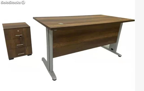 BUREAU SEMI METALLIQUE