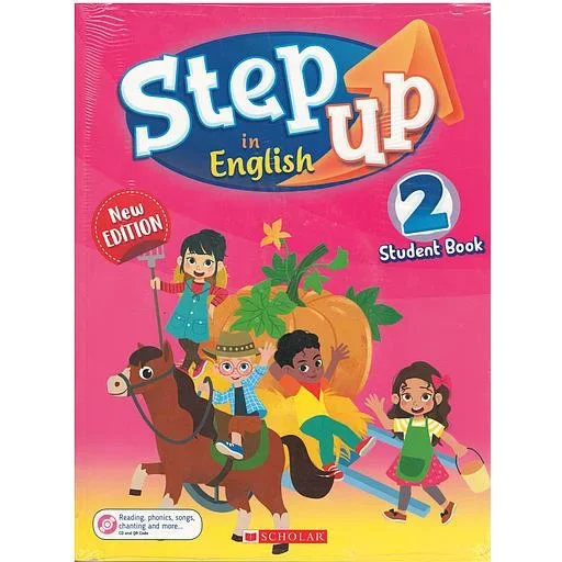 STEP UP IN ENGLISH 2 STUDENT BOOK AND WORK BOOK