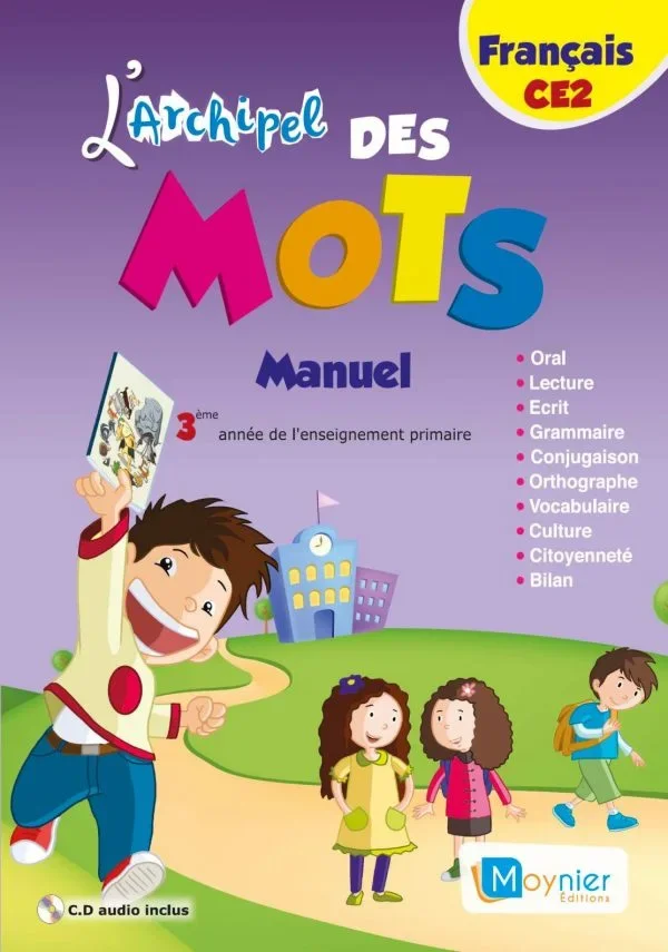 L'ARCHIPEL DES MOTS CM1 PACK LIVRE+FICHIER+CD