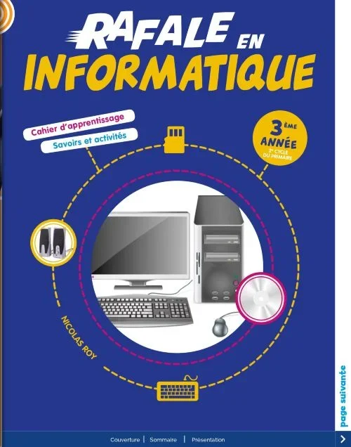 Rafale en informatique CE2 - Vue 1