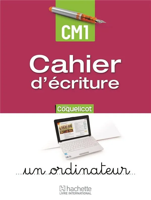 Coquelicot CM1 - Cahier d'écriture - Vue 1