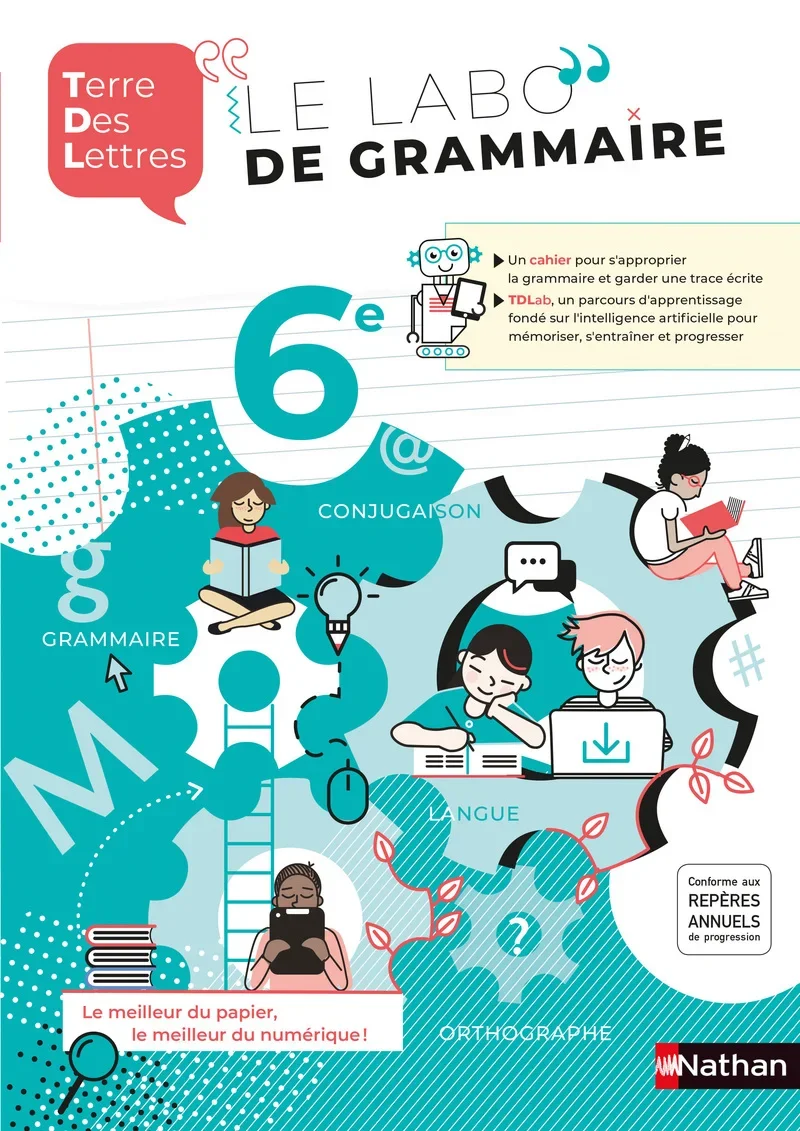 Le Labo de grammaire 6e - Terre des Lettres - Édition 2020 - Vue 1