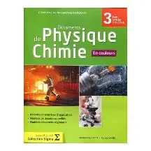 Coll Sigma - Documents en couleur de physique-chimie 3 AC